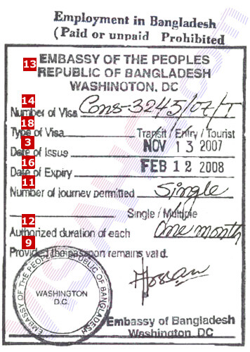 Bangladesh Visa