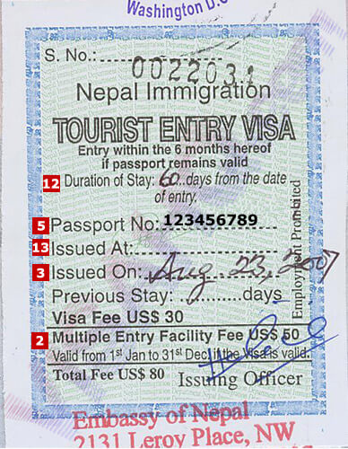 Nepal Visa